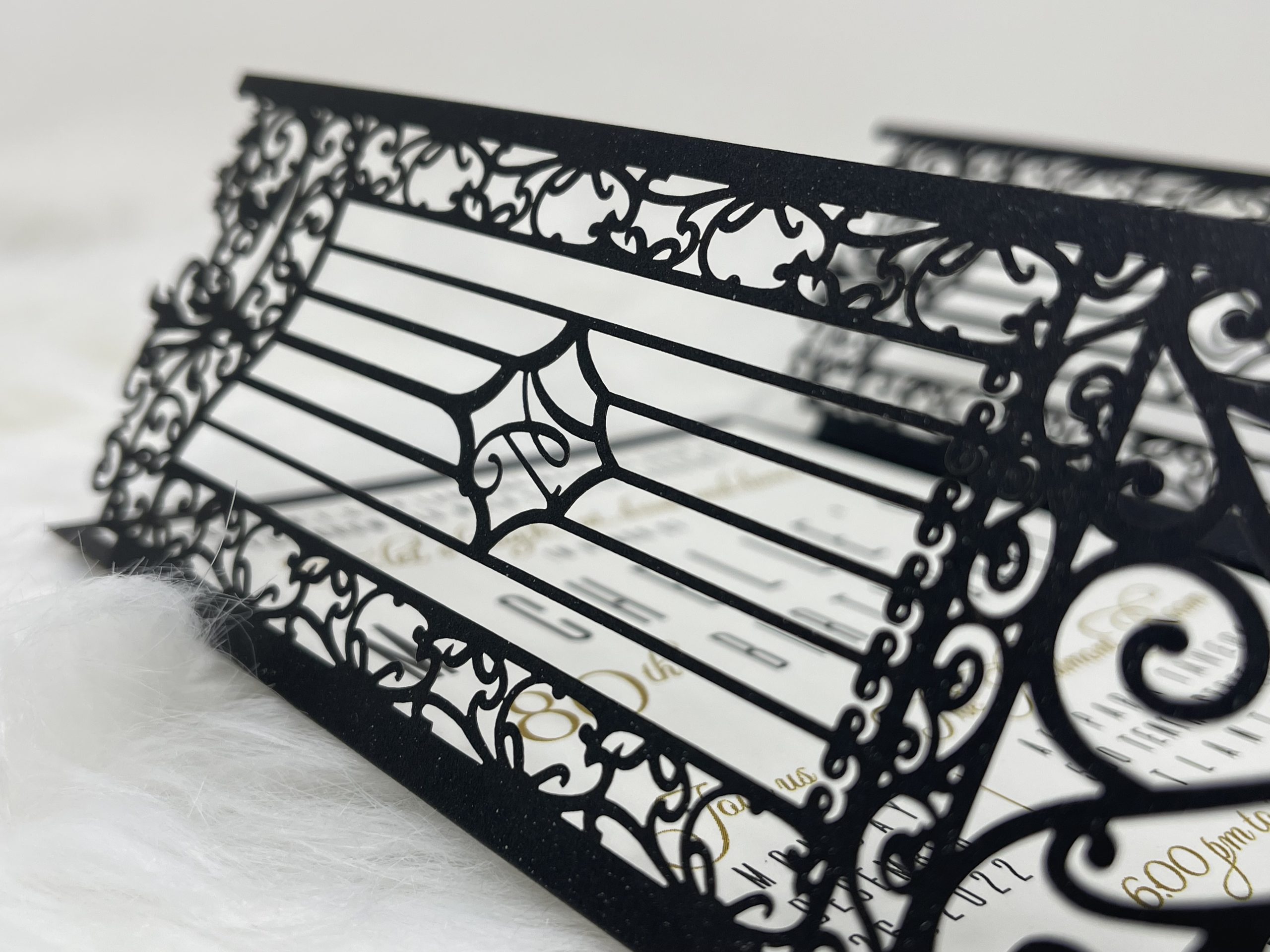 Gates Lasercut Invitation - Image 2