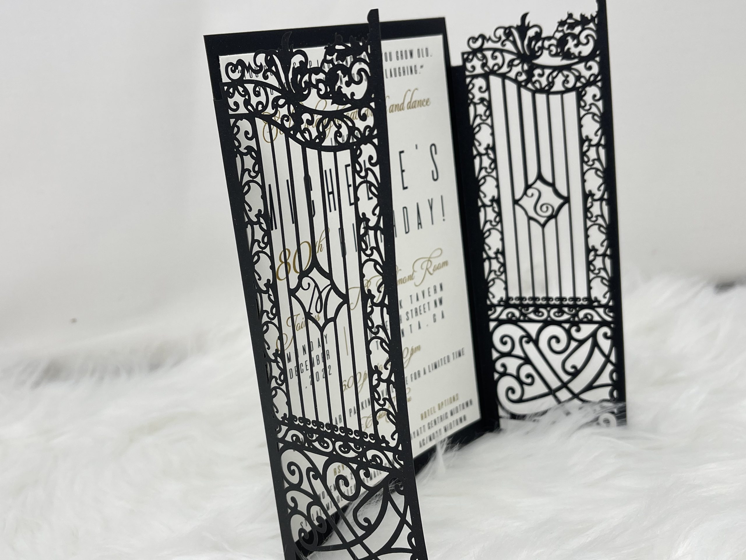 Gates Lasercut Invitation - Image 5