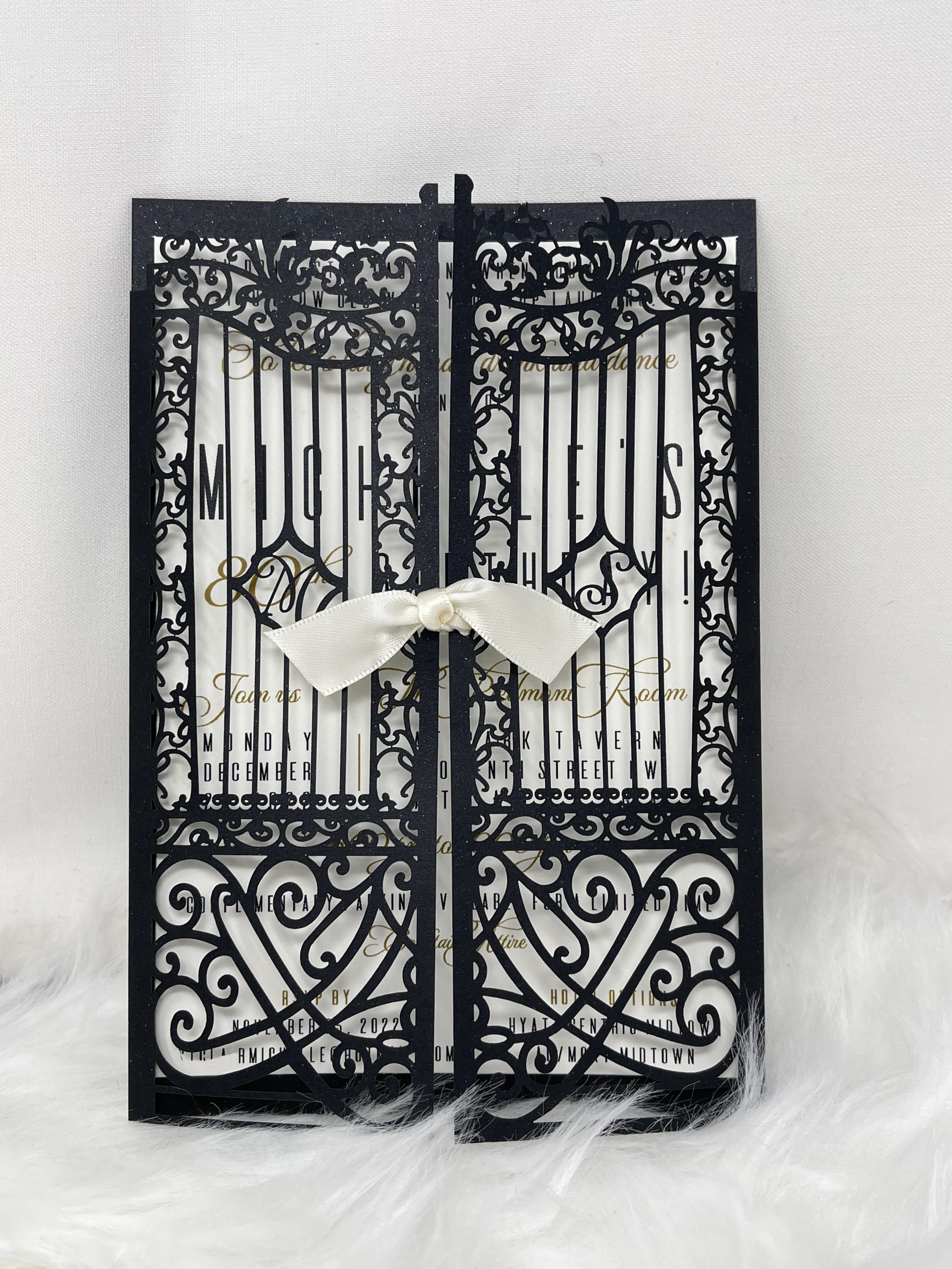 Gates Lasercut Invitation - Image 4