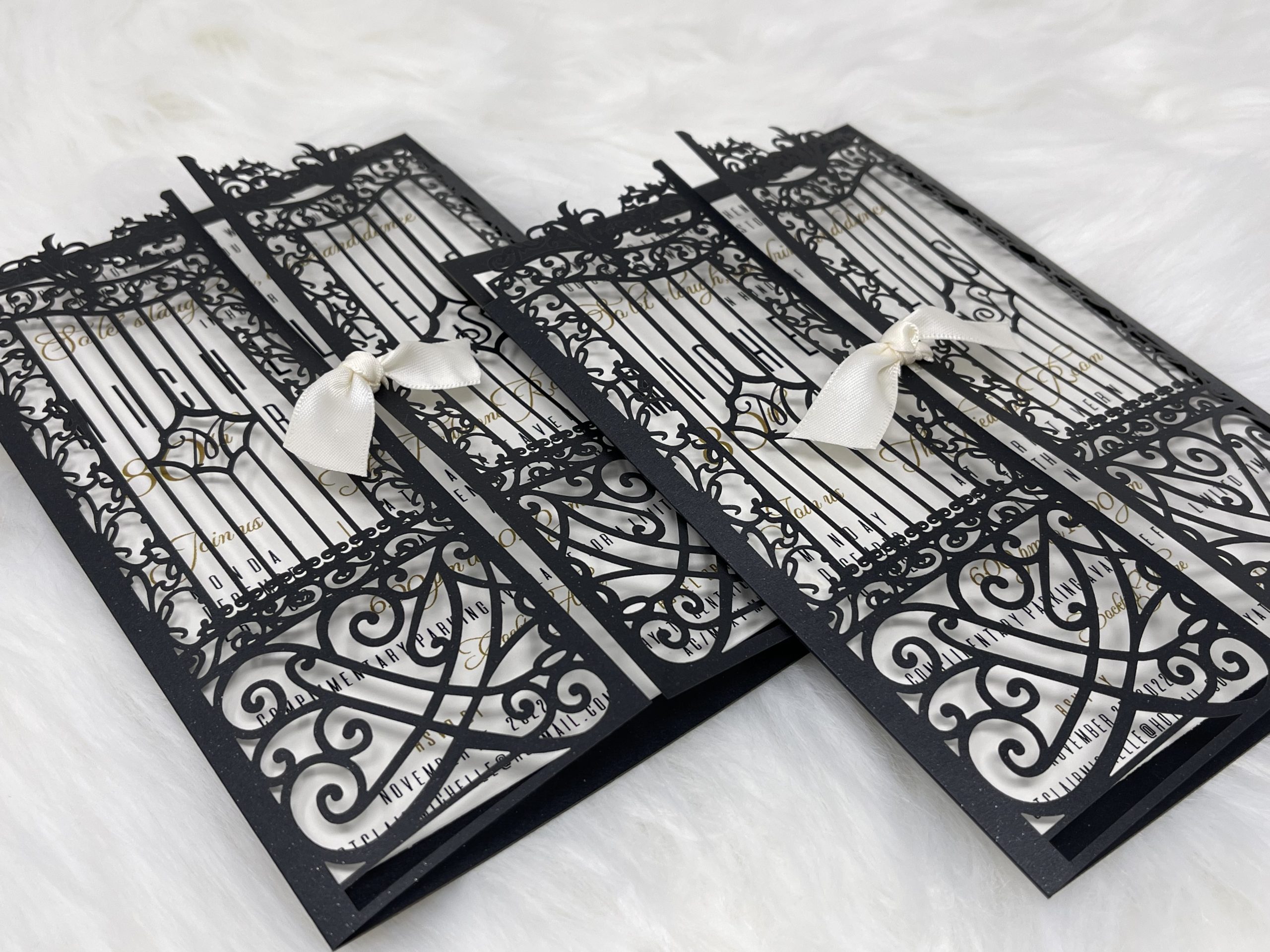 Gates Lasercut Invitation - Image 8