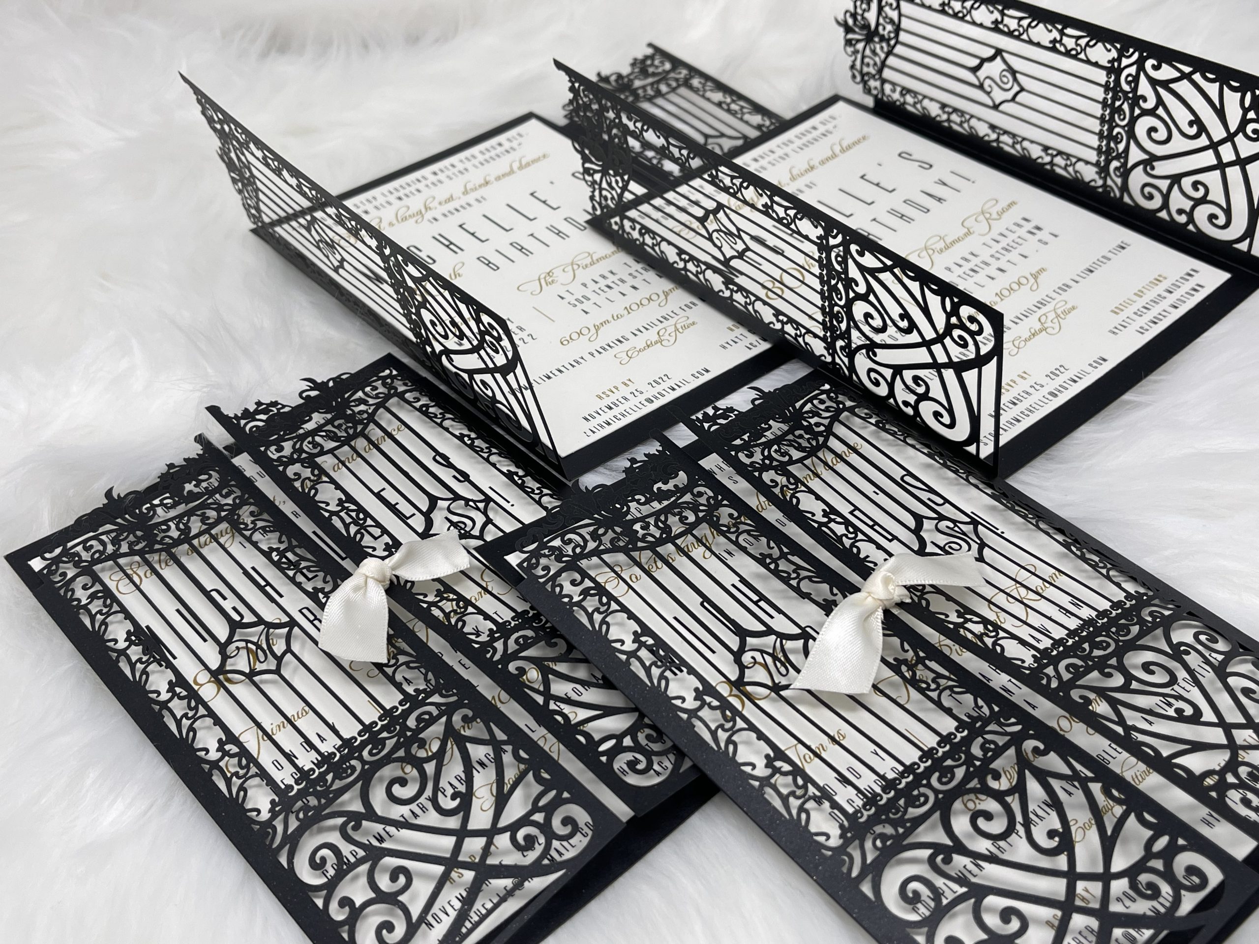Gates Lasercut Invitation - Image 12