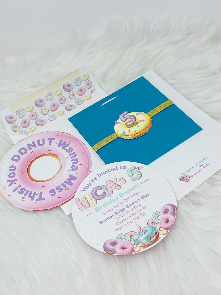 Donut Invitations